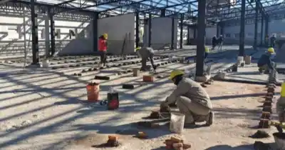 La reconstrucción del mercado San Miguel avanza: la primera etapa ya superó el 70%