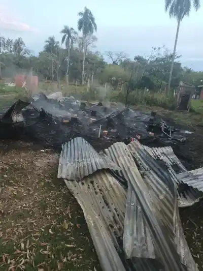 Discutió con su cuñado y horas después la casa de su hermana ardía en llamas en Iguazú