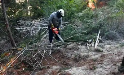Esquel se prepara para el verano: así reducen el riesgo de incendios en el Arenal