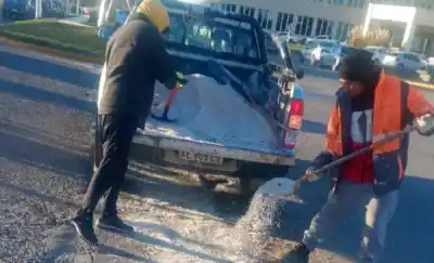 Con -4.9° de sensación térmica: el frío extremo no da tregua en Puerto Madryn