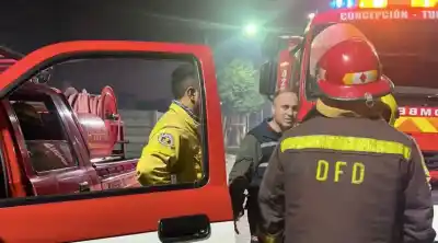 Bomberos Voluntarios de Concepción salvaron la vida de un niño de 3 años