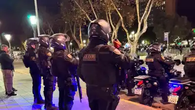 Pese a la derrota en el Mundial, 1500 hinchas se reunieron en el centro de Río Cuarto: el operativo terminó sin incidentes