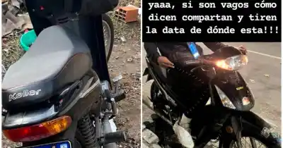 Vecina de Los Hornos perdió su herramienta de trabajo: el drama que viven cientos de motociclistas