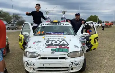 Un regreso con festejo: Sergio Medina volvió al rally y subió al podio en Frías