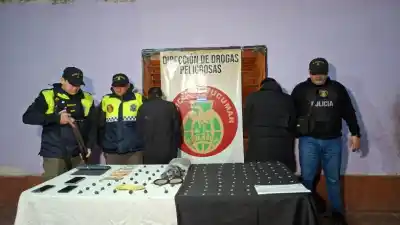 Cayó otro punto de venta: secuestraron cocaína y marihuana en Manantial Sur