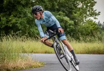 Santiago Agüero se prepara para el Mundial de Ciclismo en Ruanda