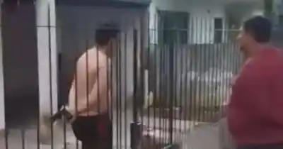 Sacó un arma para frenar la poda de árboles en Quilmes y terminó detenido