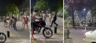 Una Pelea entre jóvenes en la plaza terminó con un menor hospitalizado en Monteros