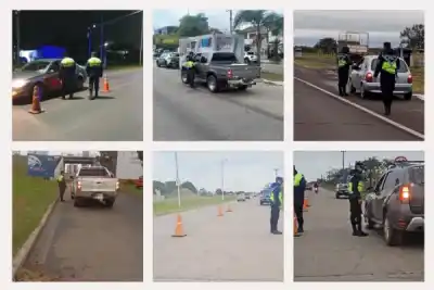 Así fue el megaoperativo vial que paralizó los accesos a Corrientes