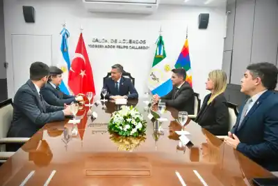 Zdero recibió al embajador de Turquía y ya se vislumbran acuerdos clave para el Chaco