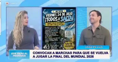 La bronca no se apaga: convocan una marcha en Salta para pedir que se repita la final del Mundial
