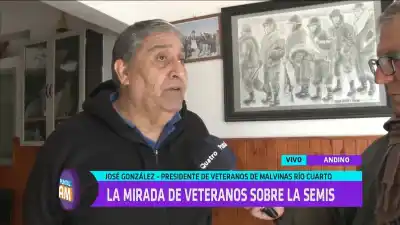 Veteranos de Malvinas calientan la semifinal: "Mañana les demostramos quién vale más"