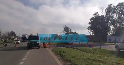 Murió una nena de 10 años y empezaron las obras en la Ruta 2: lo que harán en el cruce maldito