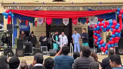 Puertas abiertas y mucho chamamé: el Instituto de Cardiología festeja sus 40 años