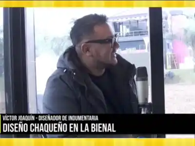 De la Bienal a la pasarela: el diseñador chaqueño que convierte el algodón local en arte