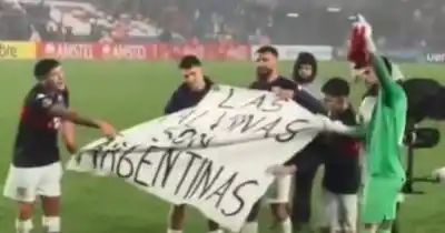 Un gesto patriótico que podría salir caro: Tigre bajo la lupa de la Conmebol por la bandera de Malvinas