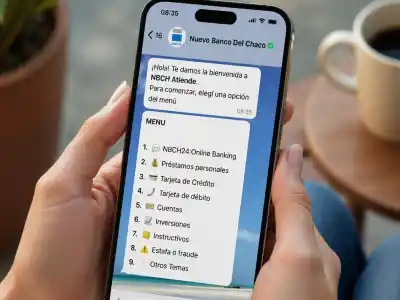 Adiós a las filas: el banco chaqueño que resuelve todo por WhatsApp