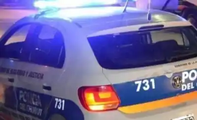 Iba a llevar a su esposa al médico, perdió el control y terminó sobre el boulevard en Trelew