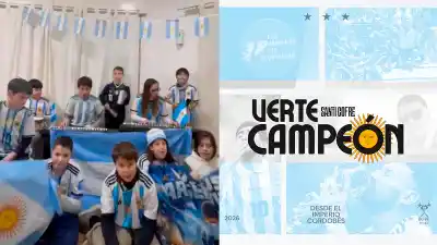 El docente que compuso una canción para Messi y Aimar y sueña con ver a Argentina campeón