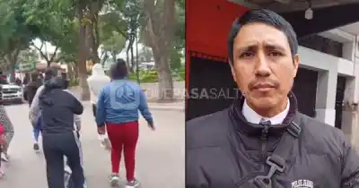 Lo que grabó un periodista en plena golpiza a dos hermanas en Tartagal: "Pudo ser peor"