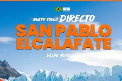 Un nuevo vuelo directo unirá El Calafate con San Pablo: ¿qué impacto tendrá en la región?
