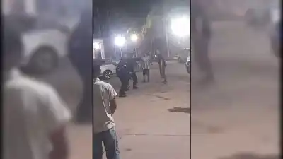 Tensión en Yuto: disparos y piedras volaron en la plaza después del partido de Argentina