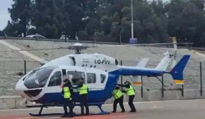 Vacacionaba en Mendoza y sufrió un grave cuadro neurológico: nena piquense fue trasladada de urgencia en helicóptero sanitario
