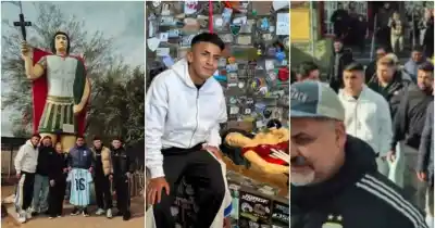 La millonaria cifra que pagó Thiago Almada para visitar la Difunta Correa en San Juan