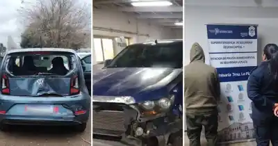 Embistió a una docente y su hijo en La Plata, huyó y terminó detenido tras una persecución