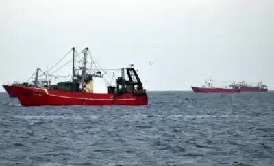 Un marinero cayó al mar desde un pesquero y la búsqueda ya moviliza a más de 30 barcos