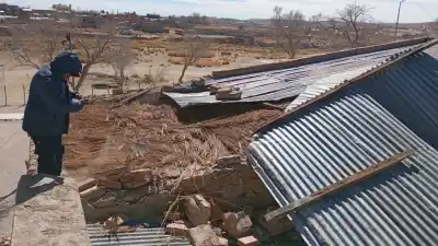 El viento se llevó el techo de una escuela en La Quiaca y ahora piden ayuda urgente