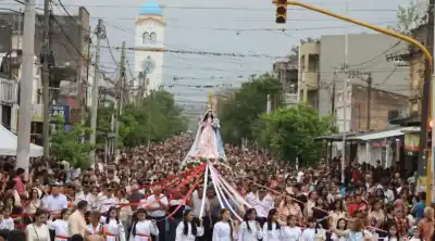 La Comunidad de Monteros le rindió honor a la Virgen del Rosario