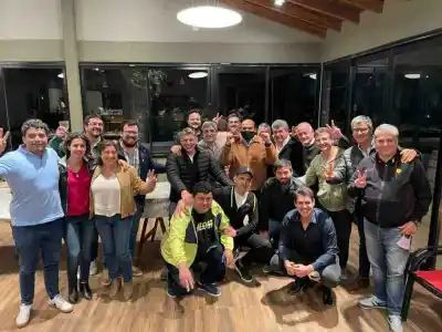 Serra compartió la cena del manzurismo en casa del intendente Noguera