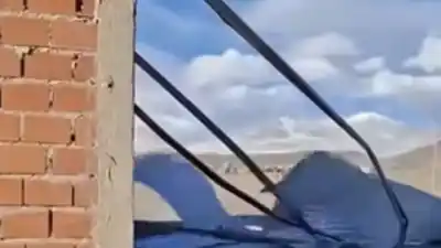 El viento arrasó con el techo de un club que alberga a niños en la Puna: la desoladora imagen