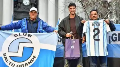 El emotivo recibimiento a Marcos Senesi que paralizó Concordia
