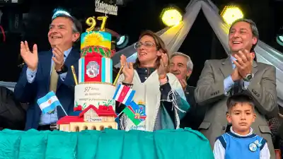 El mensaje de Silva Neder que encendió Forres en su 97° aniversario
