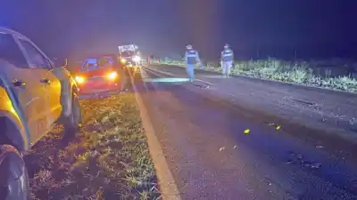 No pudieron salvarle la vida: murió el motociclista que chocó contra un camión en la Ruta 81