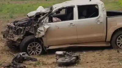 Chocó contra una camioneta en la ruta 46 y murió en el acto: qué se sabe del accidente en Perico
