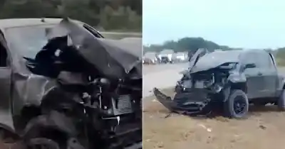 Se desvió en la ruta y terminó despedido: lo que pasó en la Ruta 50