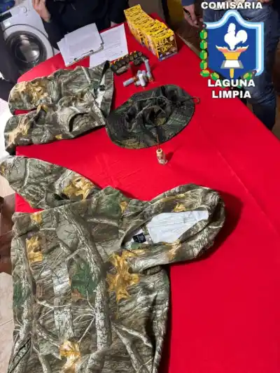 Mataron a un tapir y la Policía respondió con un megaoperativo: secuestraron ocho armas y casi 2.000 municiones