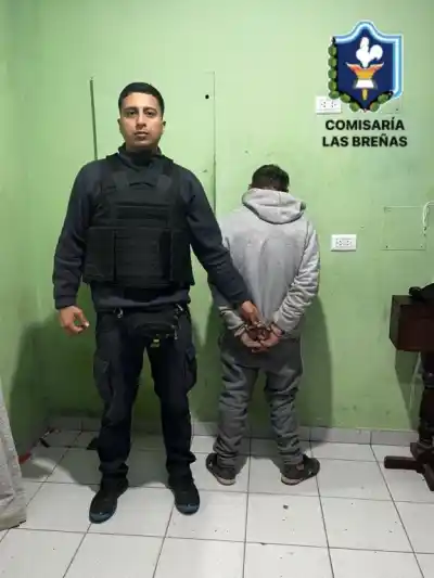 Un hombre de 41 años fue detenido en Las Breñas tras generar disturbios en la vía pública