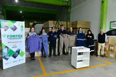 3600 prendas nuevas: FONTEX volvió a vestir a la Policía de Formosa