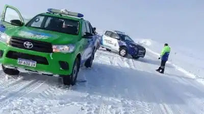Frío extremo en Santa Cruz: extienden la restricción en rutas hasta el sábado