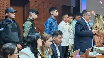Juicio por crimen del policía Lazarte: fiscal pide prisión perpetua para los cuatro acusados