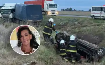 Conmoción en Dorrego: la trágica muerte de la periodista Elena Gómez en la Ruta 3