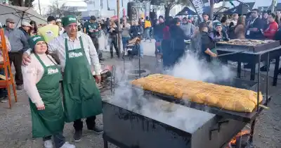 El secreto del tamal de 20 kilos que conquistó el Patio del Poncho
