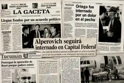 Los secretos de salud que escondieron los gobernadores de Tucumán: de Palito a Jaldo
