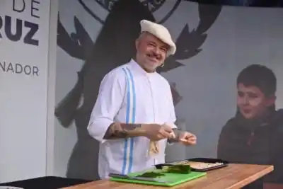 El Gordo Cocina deslumbró en Palermo con trucha y cordero de Santa Cruz