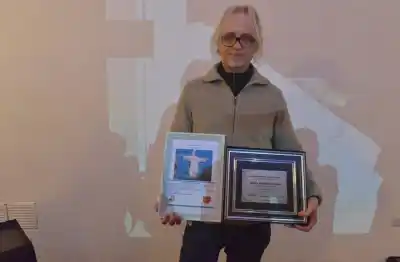 El homenaje que emocionó a La Cumbre: reconocieron al hombre que construyó el Cristo Redentor
