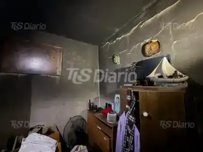 Una vivienda quedó reducida a cenizas en Chimbas: la familia pide ayuda urgente